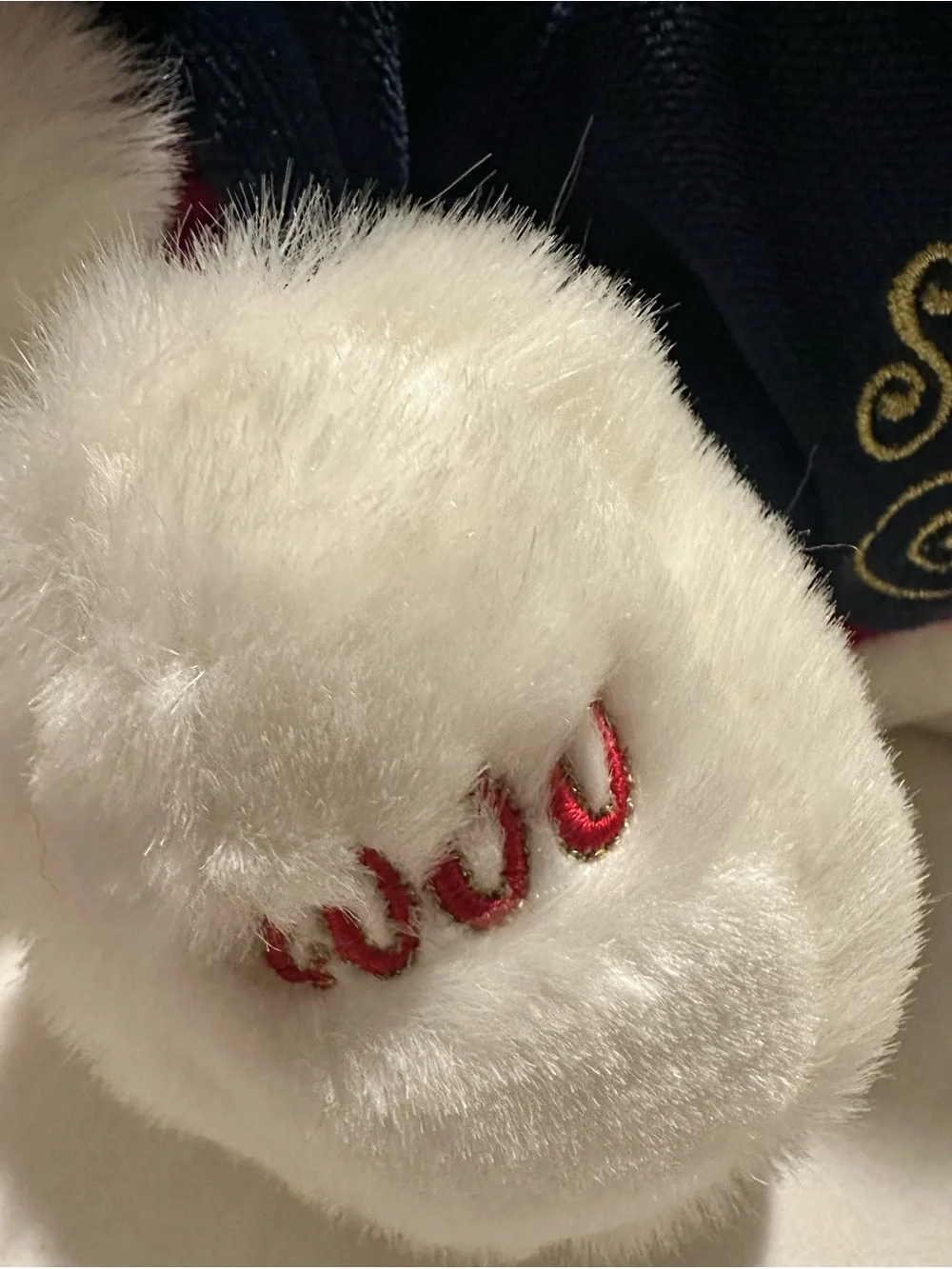 Vintage 2000 Snowflake Friends White Moose Plush - Tis The Season NWT